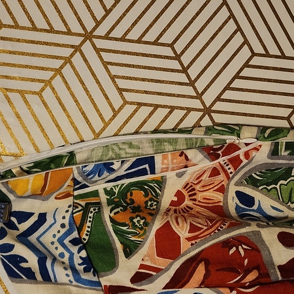 Colorful Abstract Pattern Pants - Picture 4 of 6